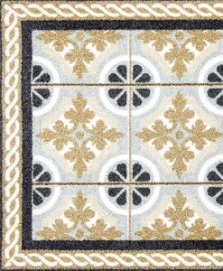 Wash & Dry Fußmatte Kitchen Tiles 60 x 180 cm