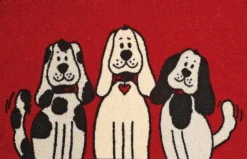 Wash & Dry Fußmatten|Fußmatte Three Cats 50 x 75 cm