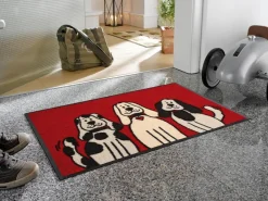 Clearance Fußmatte Three Dogs 50 x 75 cm Fußmatten