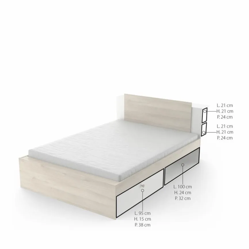 Hot Funktionsbett Life 140x200 cm Kinder Jugendbetten|Jugendbetten