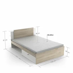 Hot Funktionsbett Life 140x200 cm Kinder Jugendbetten|Jugendbetten