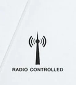 Mebus Funkwanduhr 52451 Ø 25,5 cm