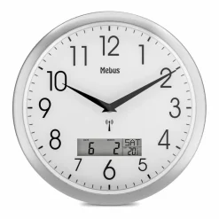 Mebus Wanduhren|Funkwanduhr 19422 Ø 30 cm