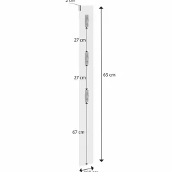 New Garderobenleiste Space Garderobenständer & -Haken