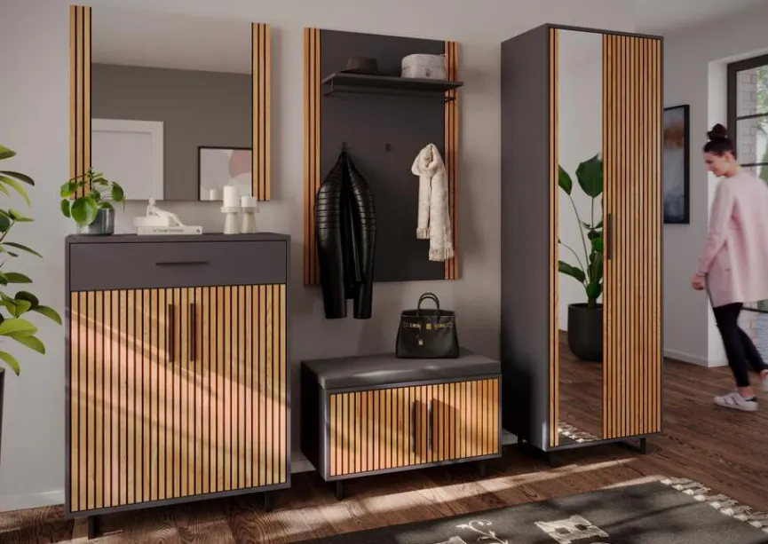 Elfo Garderobenständer & -Haken|Garderobenpaneel Stella