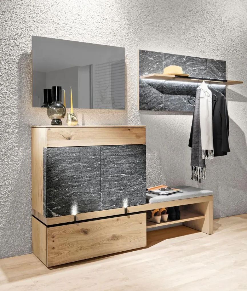 Voglauer Garderobenspiegel|Wandspiegel|Garderobenspiegel V-Rock