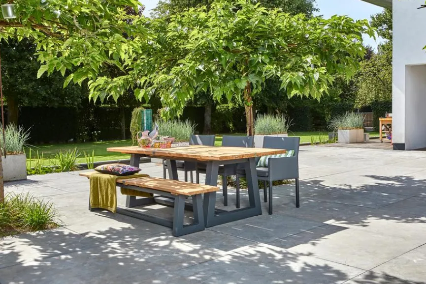 Outlet Gartenbank Ovada 280 x 40 cm Gartenbänke|Balkonbänke