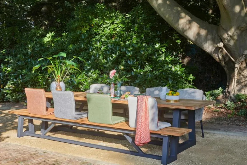 Outlet Gartenbank Ovada 280 x 40 cm Gartenbänke|Balkonbänke