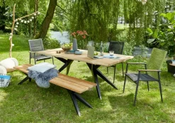 Musterring Gartenbänke|Balkonbänke|Gartenbank Rotterdam 220 x 40 cm