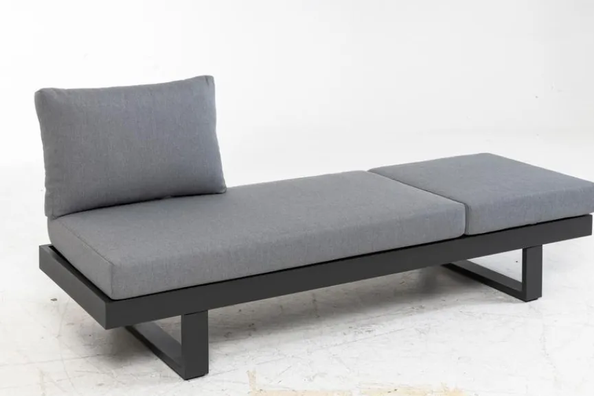 Loungeliegen|Gartenliegen|Gartenliegen Set Flin 2 tlg.