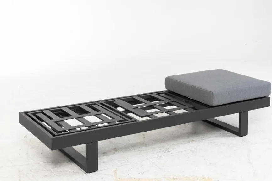 Loungeliegen|Gartenliegen|Gartenliegen Set Flin 2 tlg.