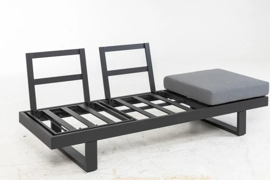 Loungeliegen|Gartenliegen|Gartenliegen Set Flin 2 tlg.