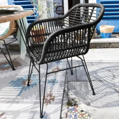 Loungesessel|Gartenstühle|Gartensessel Tonga, PE-Geflecht