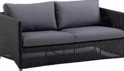 Cane-line Gartenbänke|Balkonbänke|Gartensofa Diamond, Faser