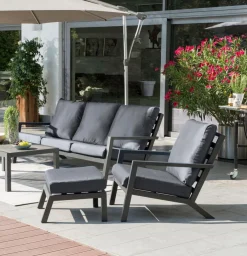 Gartensofas|Loungesofas|Gartensofa Set Riverton 2tlg.