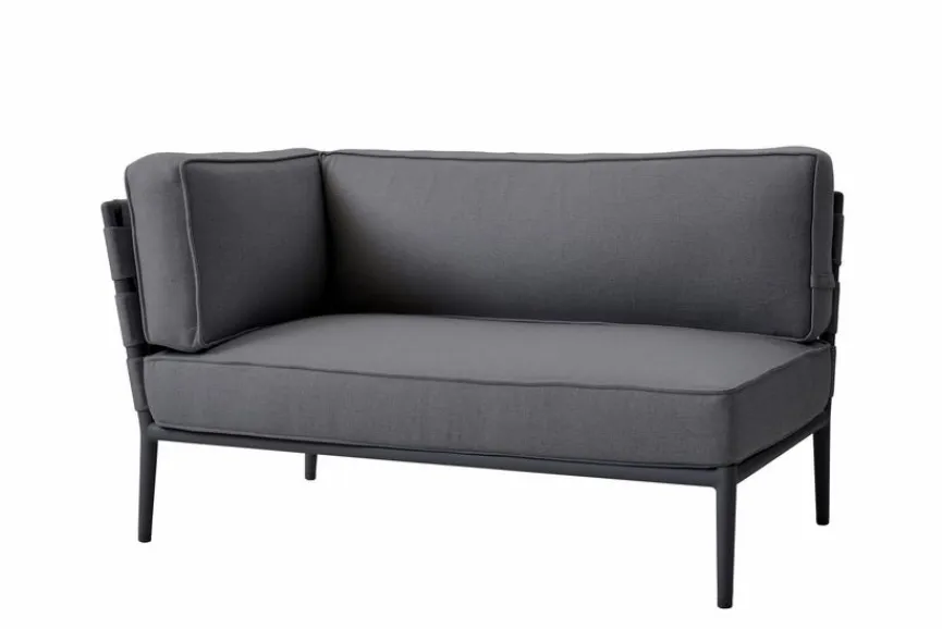 Cane-line Gartensofa-Modul Conic, Aluminium