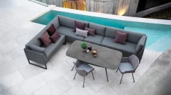 Cane-line Gartensofa-Modul Flex 2-Sitzer rechts