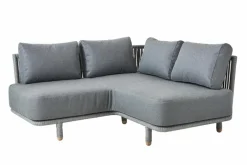 Cane-line Gartensofas|Loungesofas|Gartensofa-Modul Moments, Rope