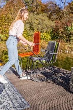 Hot Gartenstuhl Elos, Stahl Gartenstühle