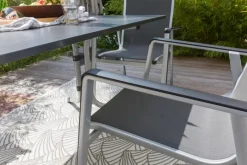 MWH Gartenstuhl Kedline, Alu/Textilene