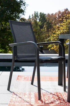 Gartenstühle|Balkonstühle|Gartenstuhl Luca, Aluminium