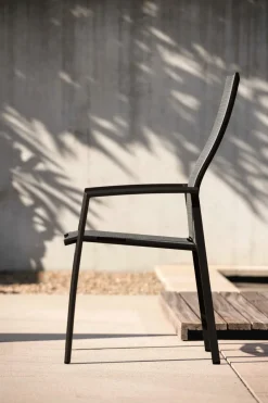 Best Gartenstuhl stapelbar Kari, Alu/Textilen Balkonstühle|Gartenstühle