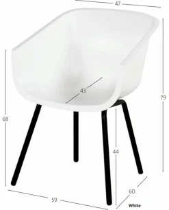 SCHÖNER WOHNEN-Kollektion Gartenstühle|Gartenstuhl Texel