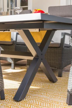 Gartentisch ausziehbar Luna 204/264 x 100 cm Gartentische