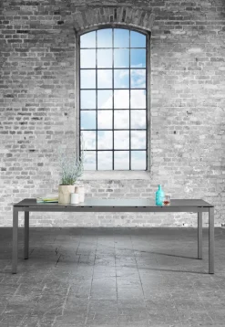 New Gartentisch ausziehbar Classic Alu 160/220 x 100 cm Gartentische