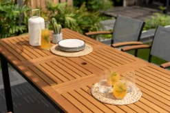 Gartentisch ausziehbar Kingsbury 150 x 89 cm