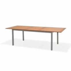 New Gartentisch ausziehbar Kingsbury 180 x 100 cm Gartentische