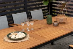 Best Gartentisch ausziehbar Kingsbury 180 x 100 cm Gartentische