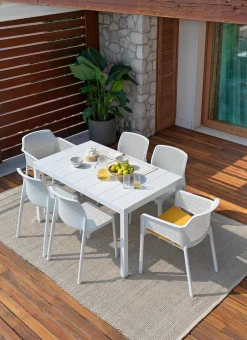 Nardi Gartentisch ausziehbar Rio Alu 210/280 x 100 cm