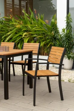 Gartentisch Kingsbury 140 x 80 cm