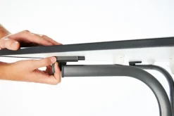 sieger Gartentisch klappbar Vivodur 80 x 80 cm