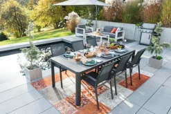 Gartentische|Gartentisch Luca 220x100cm, Aluminium