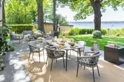 Segarda Gartentisch Muses Essgruppe 190x100cm