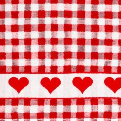 Geschirrtuch Herzen BW Ft.