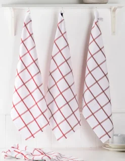 ladelle Geschirrtücher|Geschirrtuch Grid 4tlg.