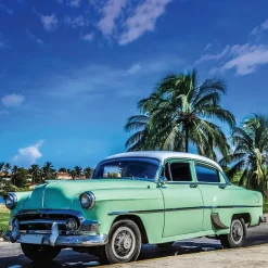 EUROART Glasbild 30 x 30 cm Streets of Cuba I