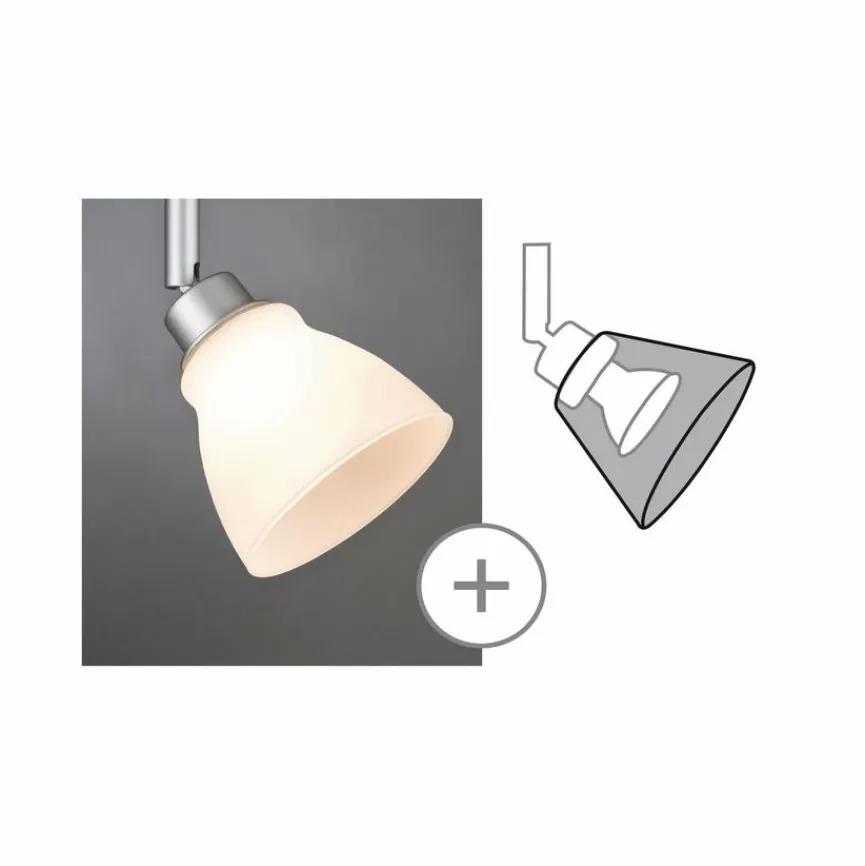 Paulmann Schienensysteme|Glasschirm Deco Systems Wolbi