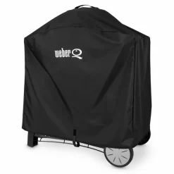 Weber Grillabdeckhaube Für Q-2000/3000 m. Rollwagen