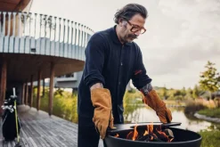 Höfats Grillzubehör|Grillhandschuhe Naturleder