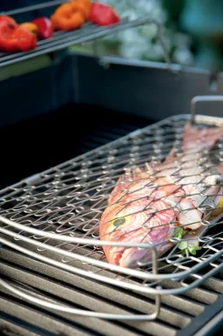 New Grillkorb Fisch- und Gemüsehalter groß Weber Grills & Grillzubehör