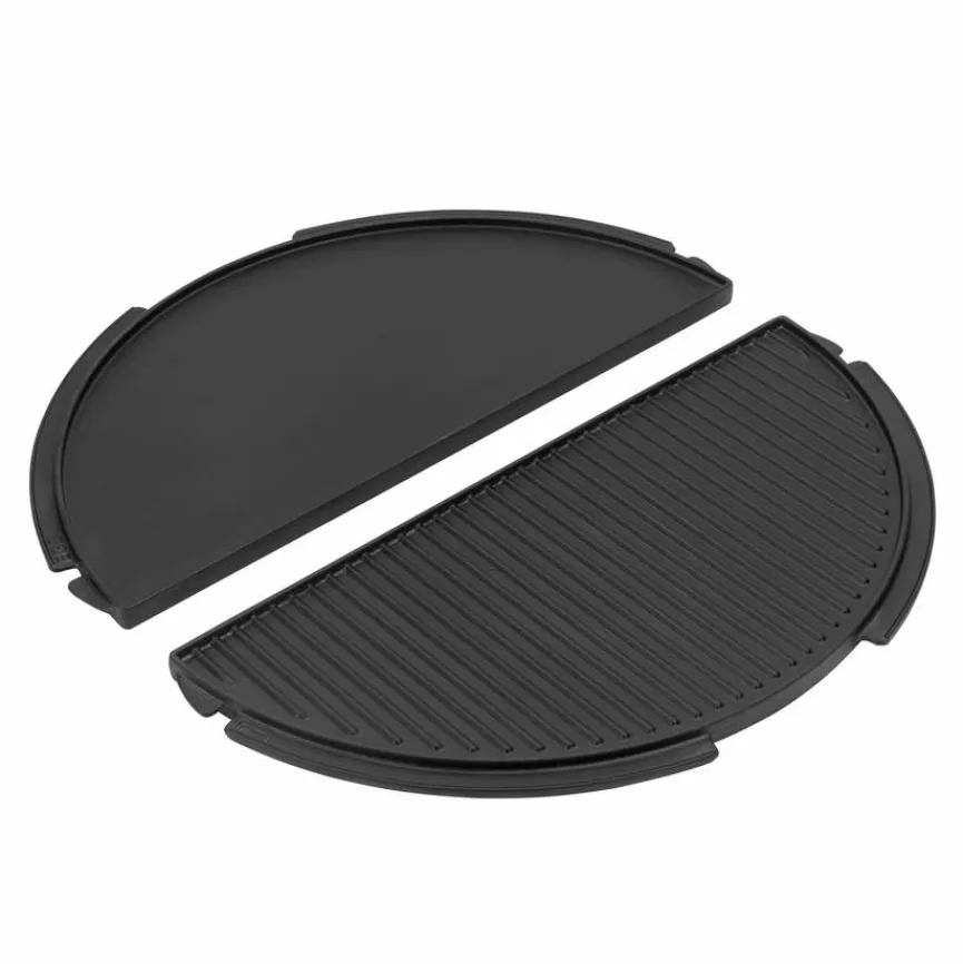 Big Green Egg Grillplatte Halbrund XLarge