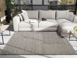 Handweb Teppich Amelia 170 x 240 cm Natur(Look) Teppiche