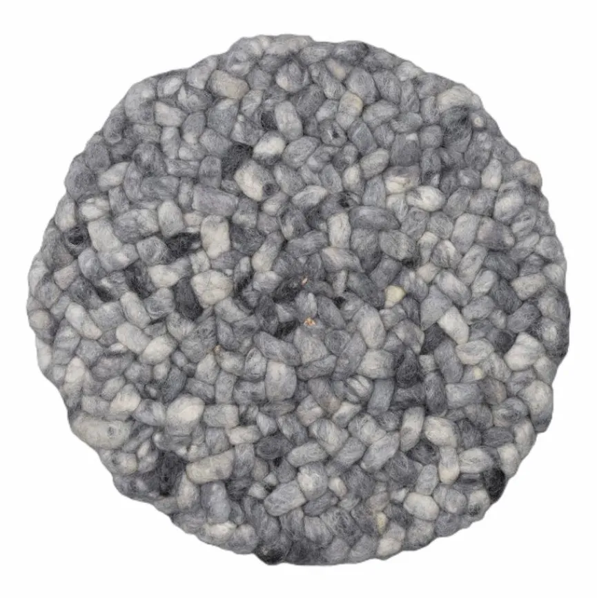 New Handweb Teppich Salsa Jamaica Ø 130 cm Natur(Look) Teppiche