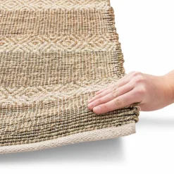 Discount Handwebteppich Brenta Durry 200 x 290 cm Natur(Look) Teppiche