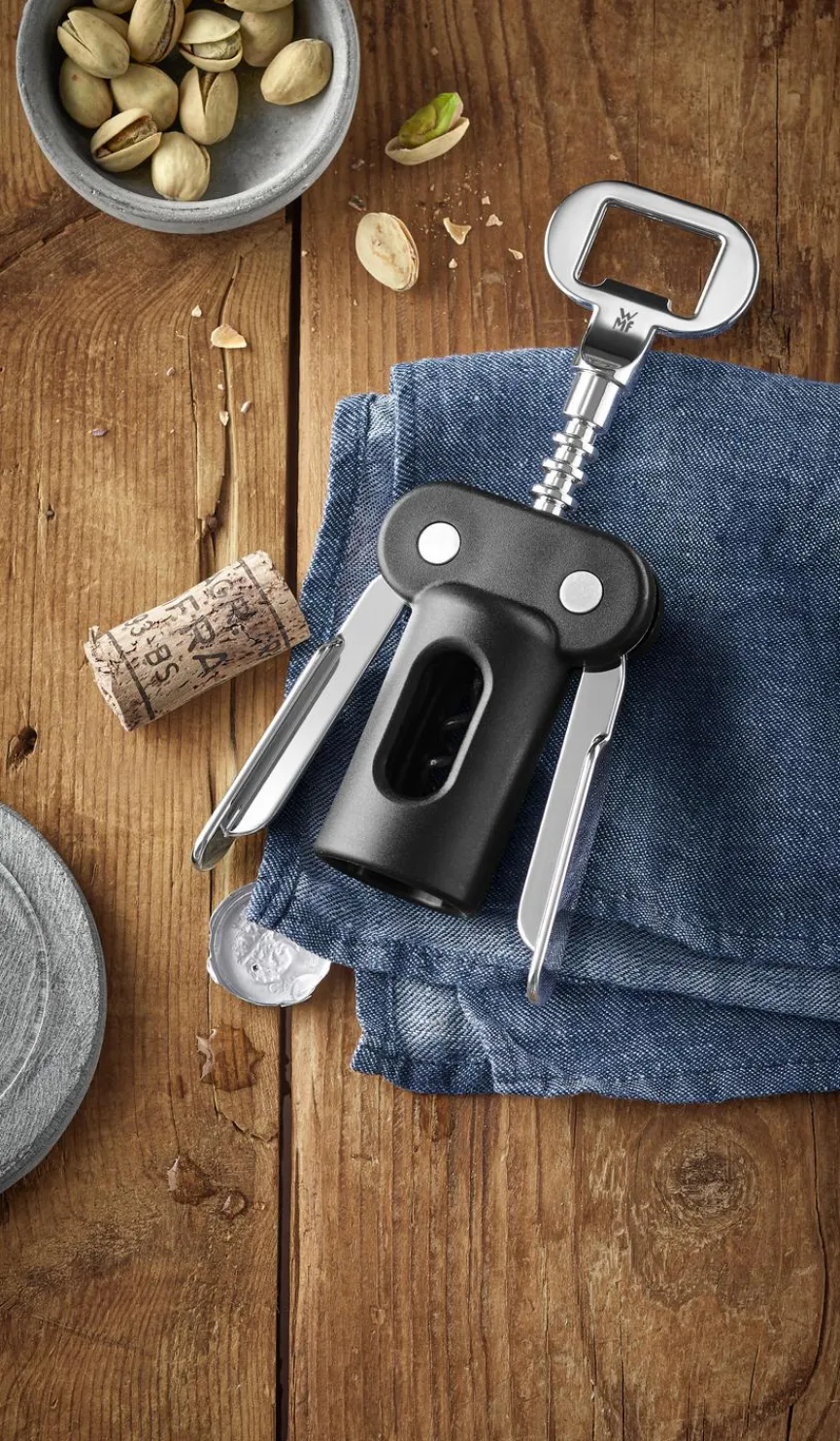 WMF Hebelkorkenzieher Clever & More 20 cm