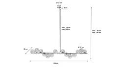 KARE DESIGN Hängeleuchte 52511 Scala Bells